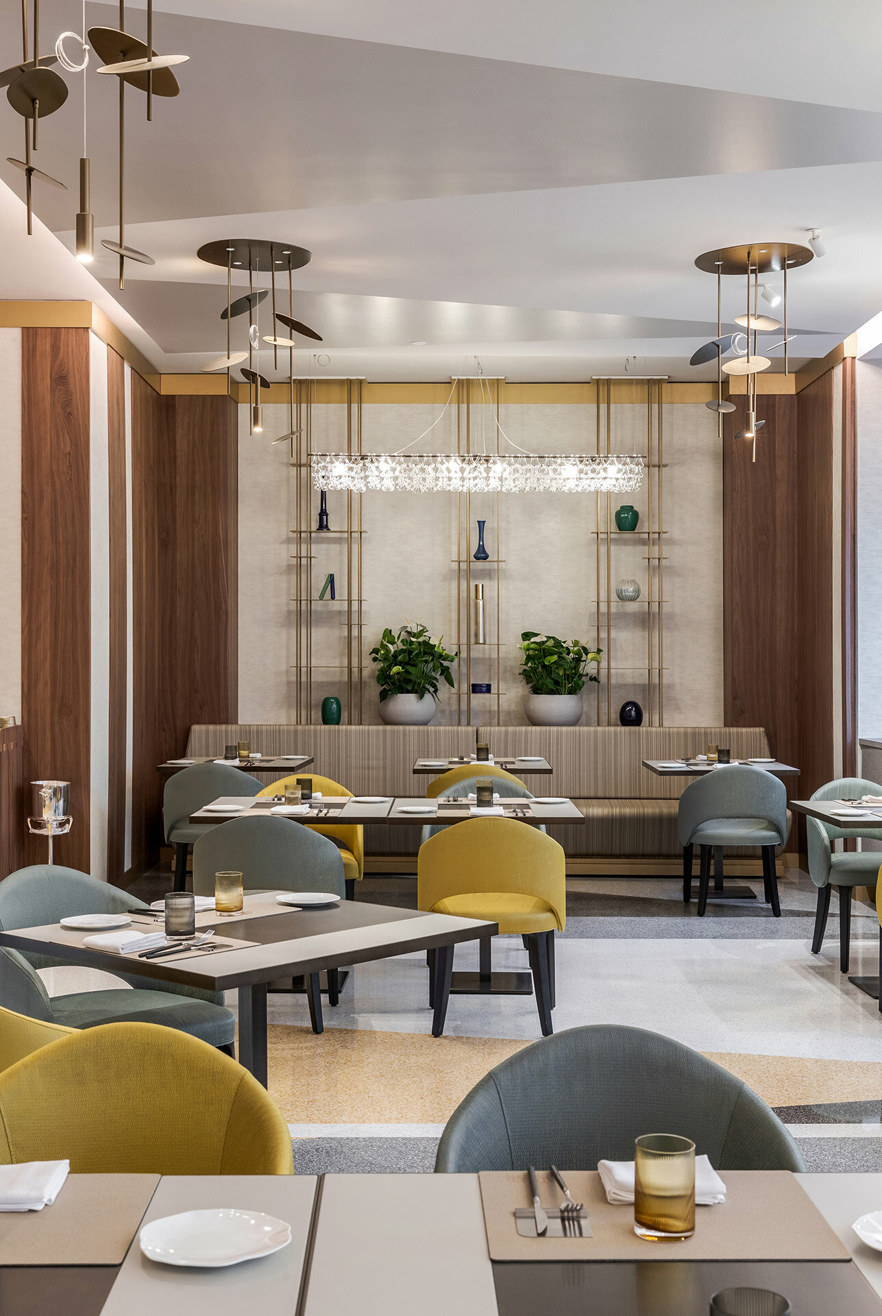 Panzeri Light Project Baglioni Hotel Milano Casa Baglioni Sadler Restaurant 2023